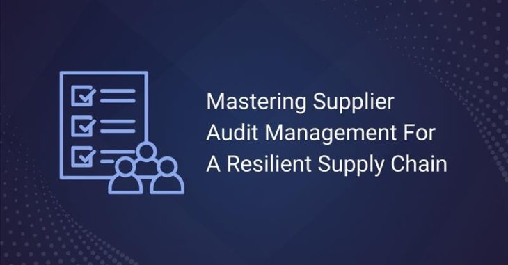 Supplier Audit Management